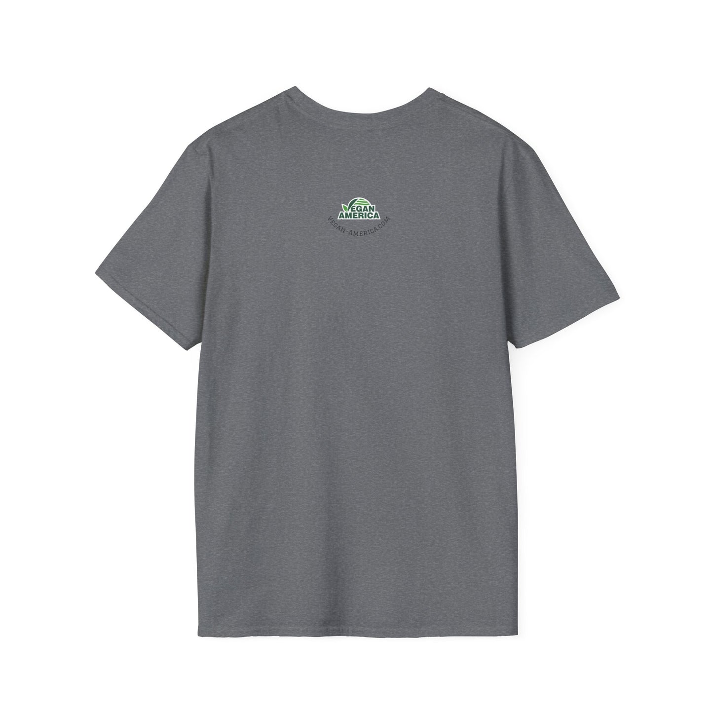 Unisex Vegan America T-Shirt, Eco - Friendly Apparel, Plant - Based Lifestyle Shirt, Perfect Gift for Vegans, Animal Rights Awareness Wear - Vegan America