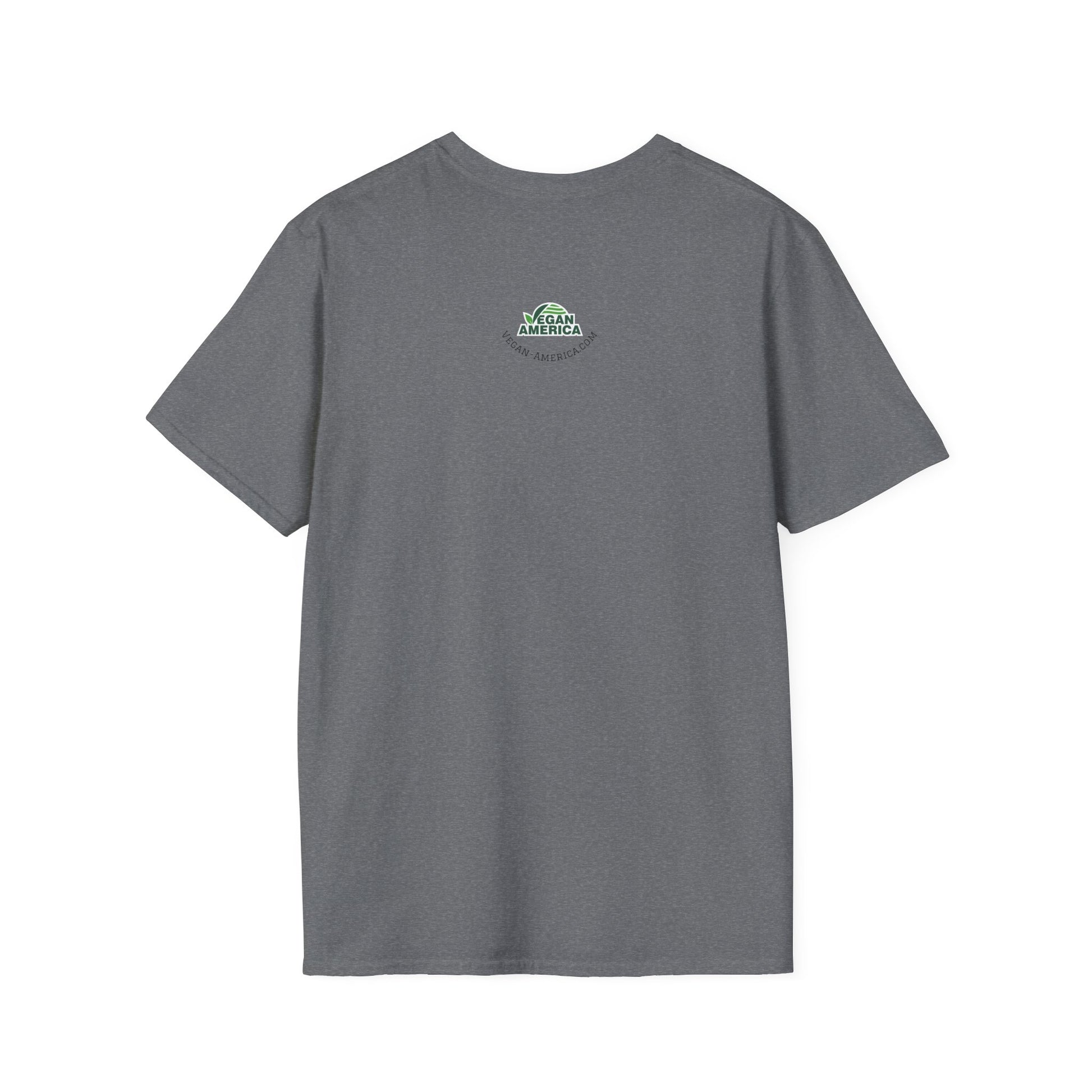 Unisex Vegan America T-Shirt, Eco - Friendly Apparel, Plant - Based Lifestyle Shirt, Perfect Gift for Vegans, Animal Rights Awareness Wear - Vegan America