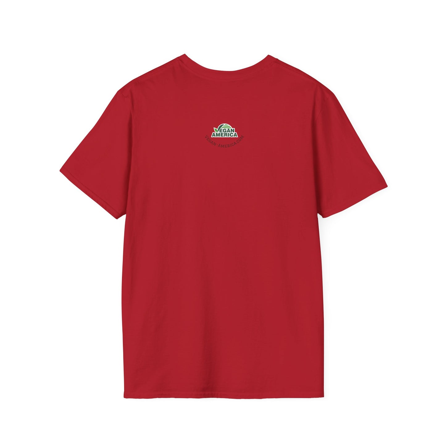 Unisex Vegan America T-Shirt, Eco - Friendly Apparel, Plant - Based Lifestyle Shirt, Perfect Gift for Vegans, Animal Rights Awareness Wear - Vegan America