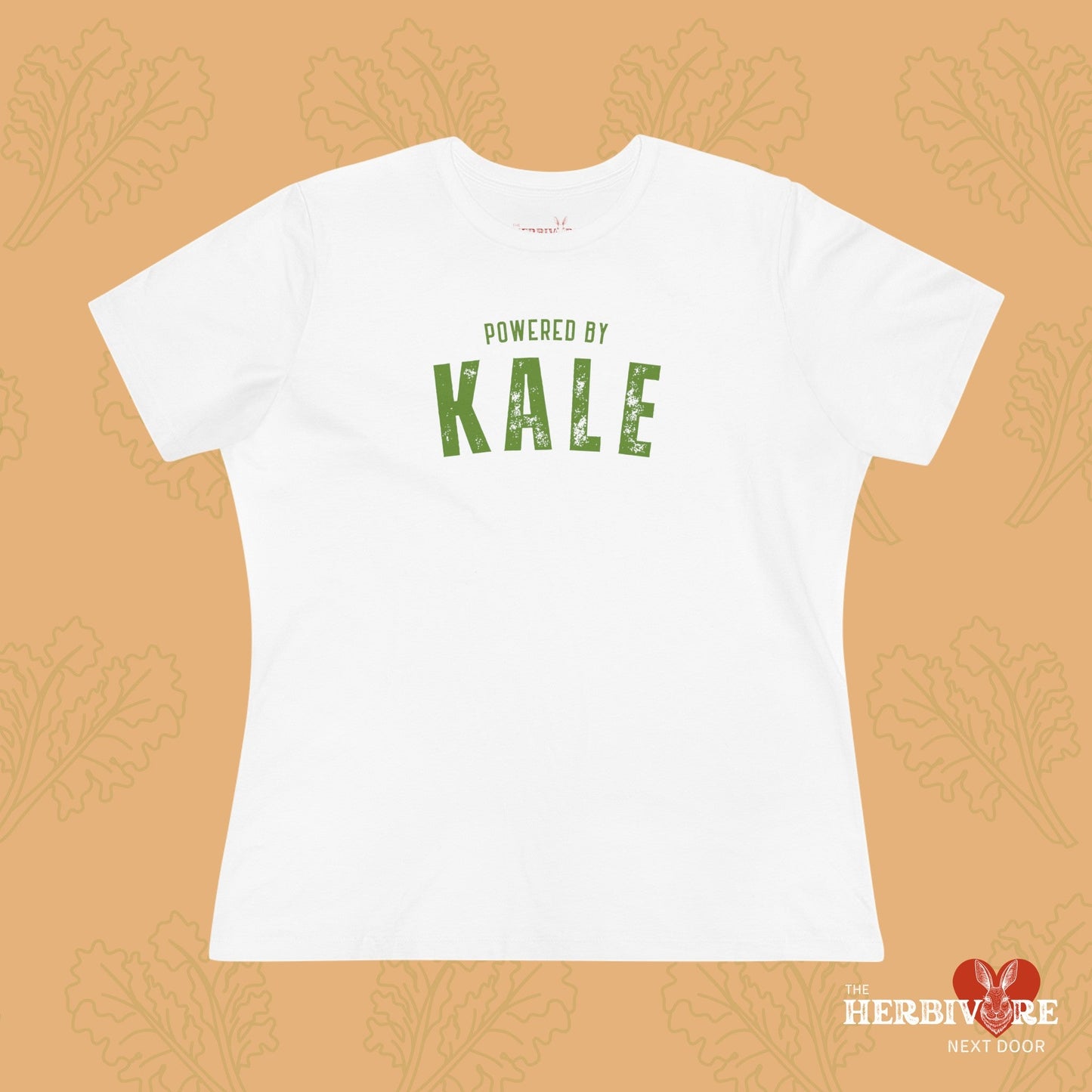 Powered by Kale Women's Style T-Shirt - Vegan America