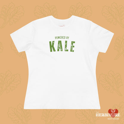 Powered by Kale Women's Style T-Shirt - Vegan America