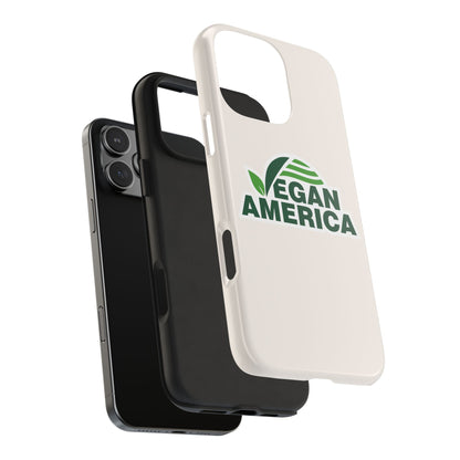 Vegan America Tough Phone Case - Vegan America