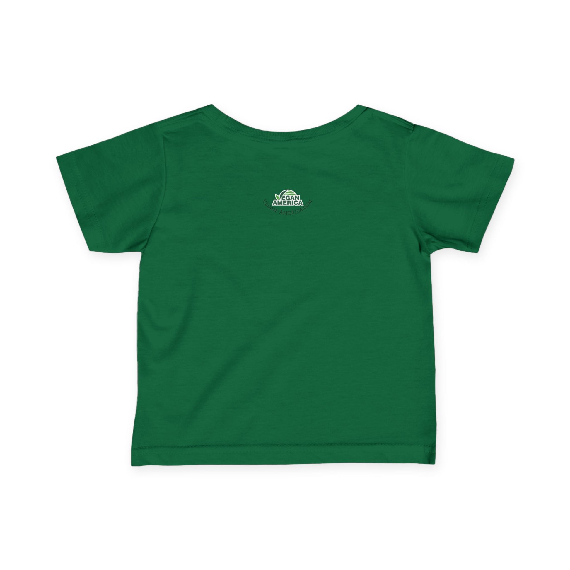 Vegan Baby Tee, Cute Infant T-Shirt, Organic Cotton Toddler Shirt, Eco - Friendly Baby Gift, Baby Shower Present - Vegan America