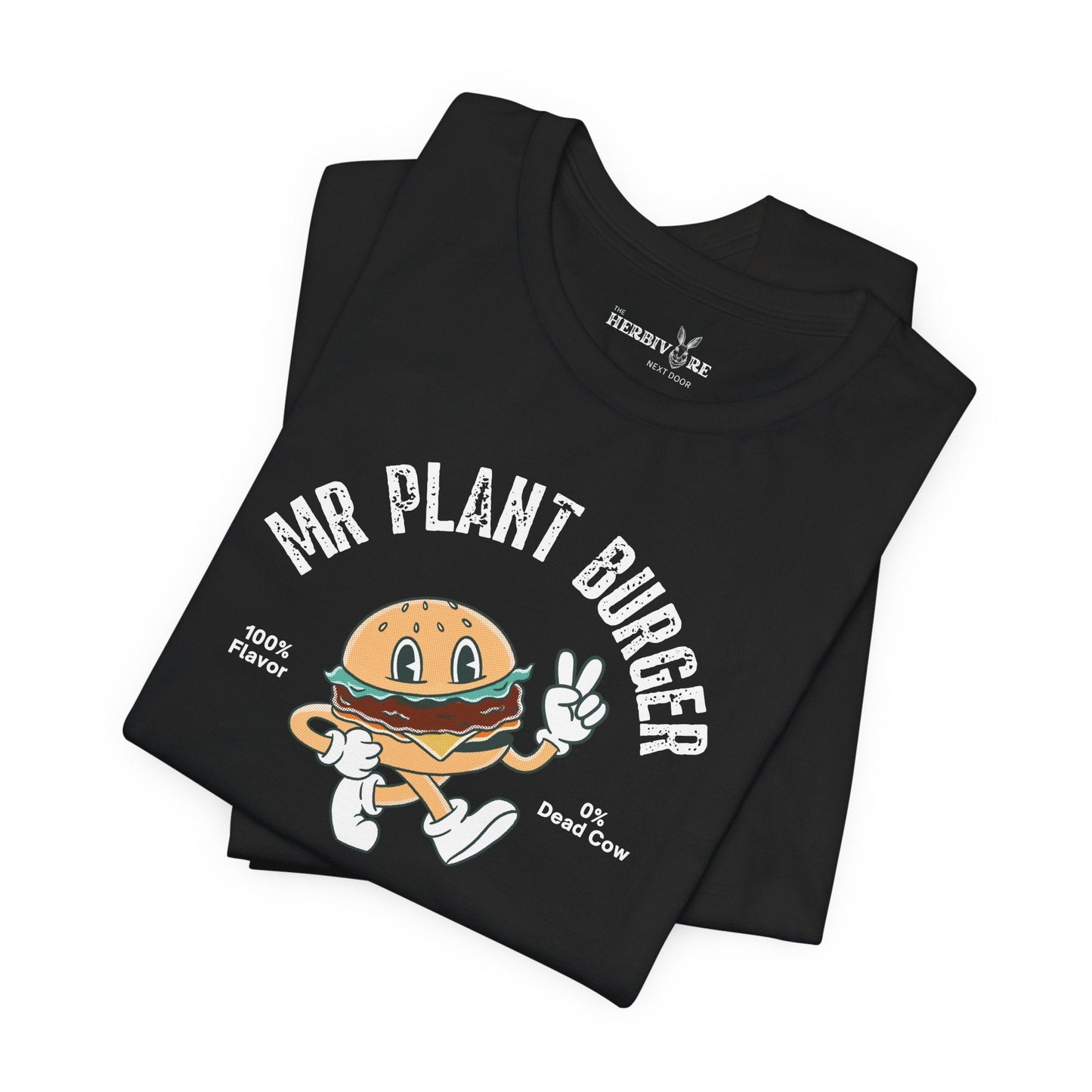 Mr. Plant Burger - Vegan T-Shirt - Vegan America