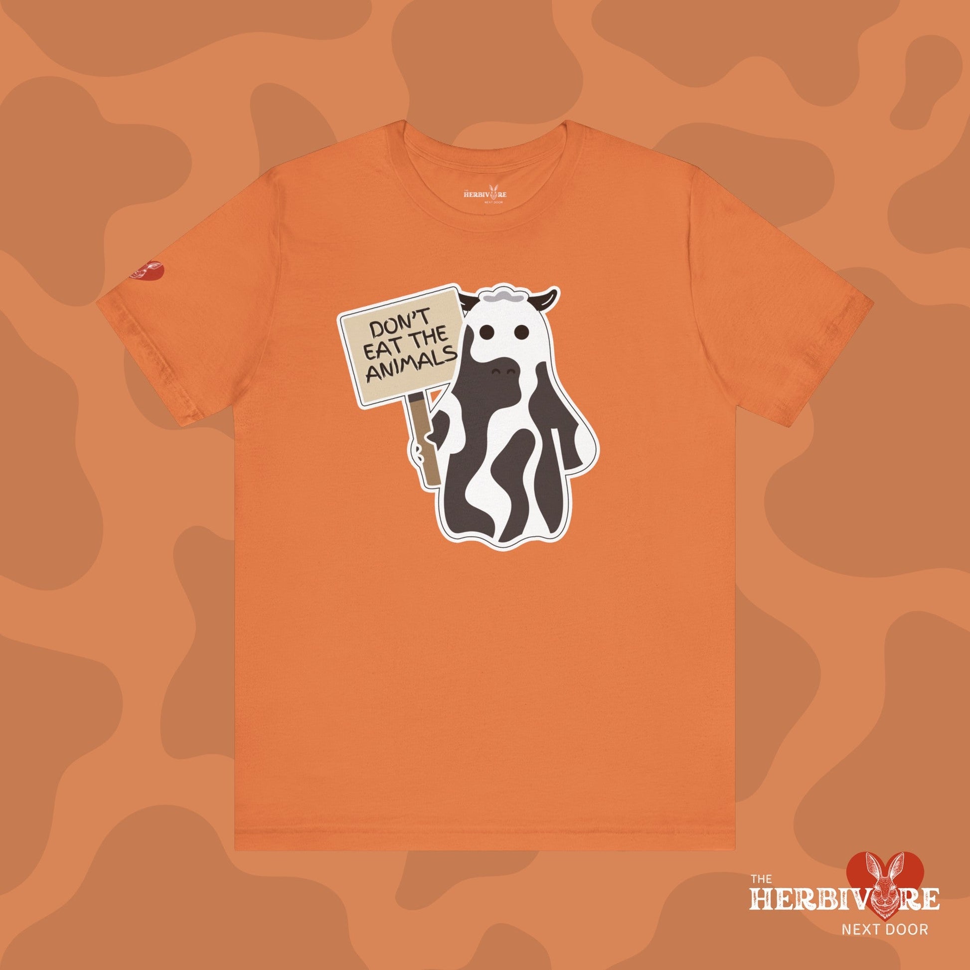 Ghost Cow Dont Eat The Animals - Unisex - Vegan America