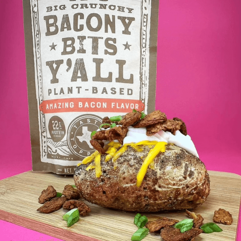Big Crunchy Bacony Bits - Vegan America