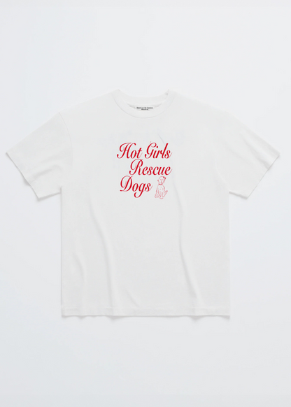 HOT GIRLS RESCUE DOGS TEE