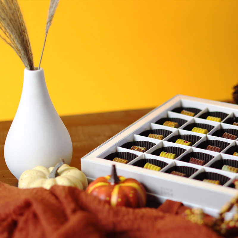 **VEGAN** 25 Piece Thanksgiving Chocolate Collection