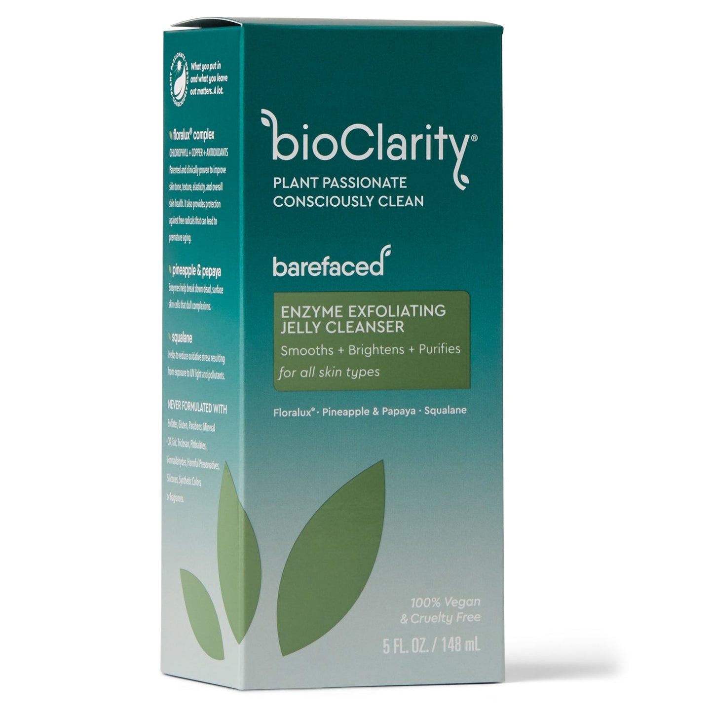 Barefaced Exfoliating Enzyme Jelly Cleanser