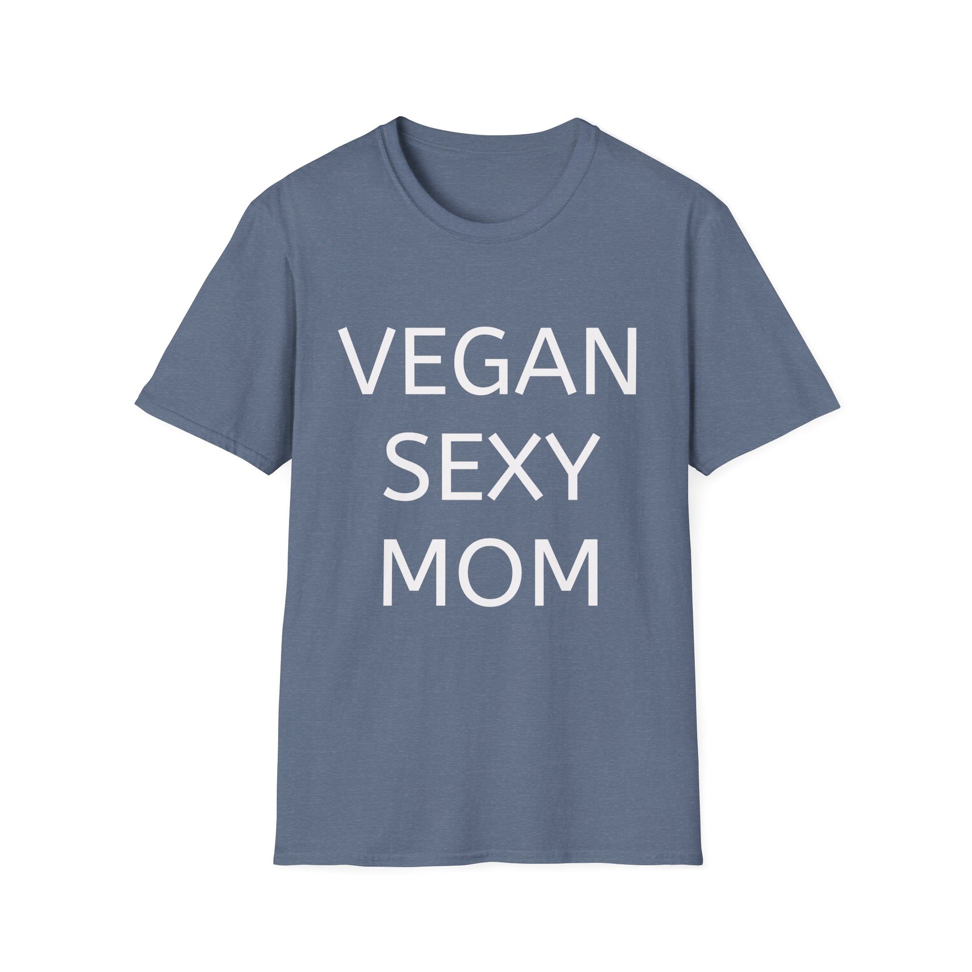 Vegan Sexy Mom T-Shirt | Casual Wear, Gift for Moms, Eco - Friendly Fashion, Funny Tee, Plant - Based Lifestyle - Vegan America