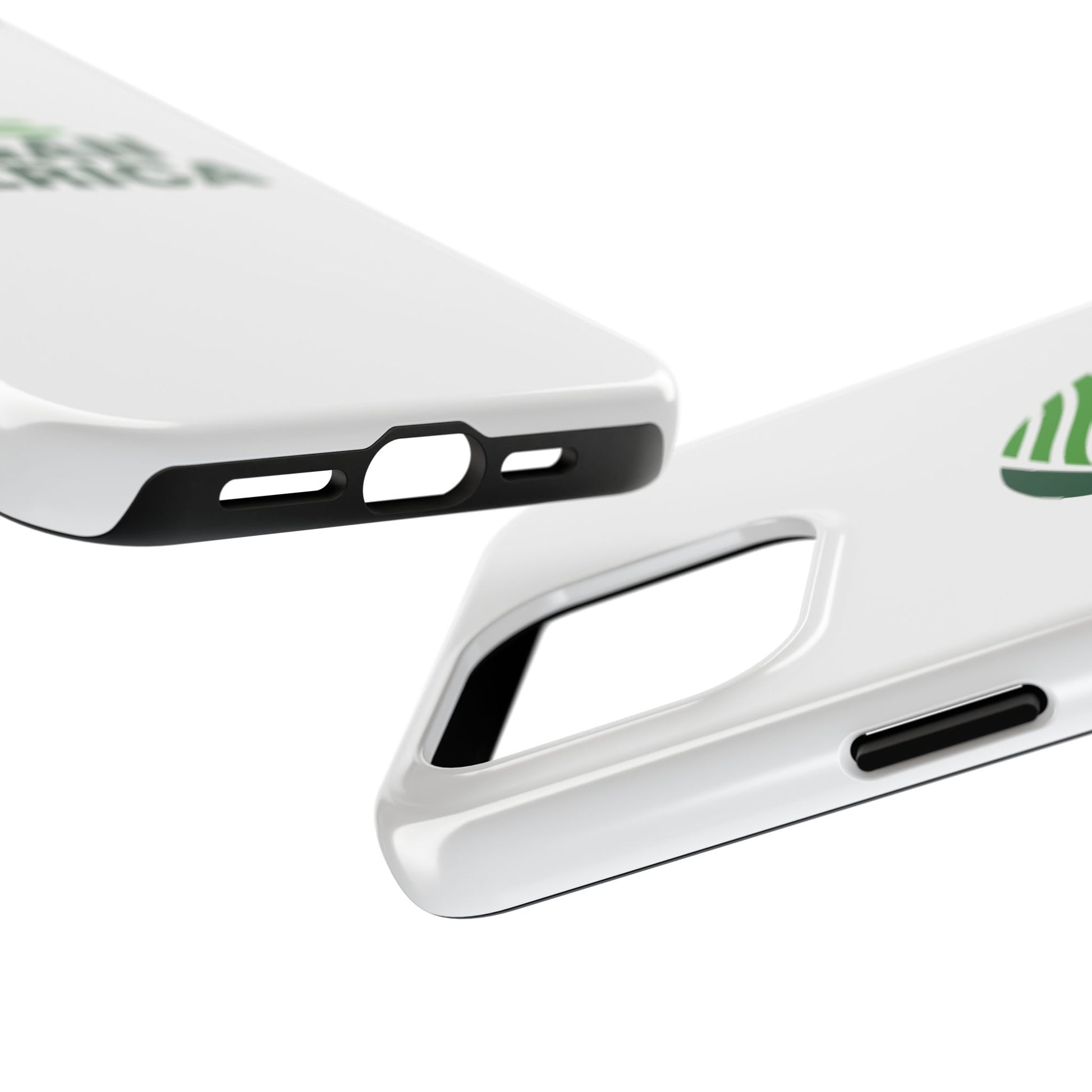 Vegan America Tough Phone Case — Eco - Friendly Plant Logo Protective Cover - Vegan America