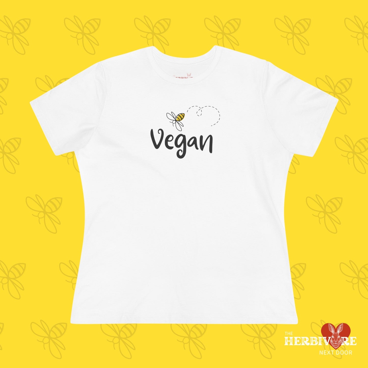 Bee Vegan - Women's Style B&C 6400 - Vegan America