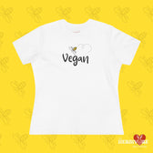 Bee Vegan - Women's Style B&C 6400 - Vegan America
