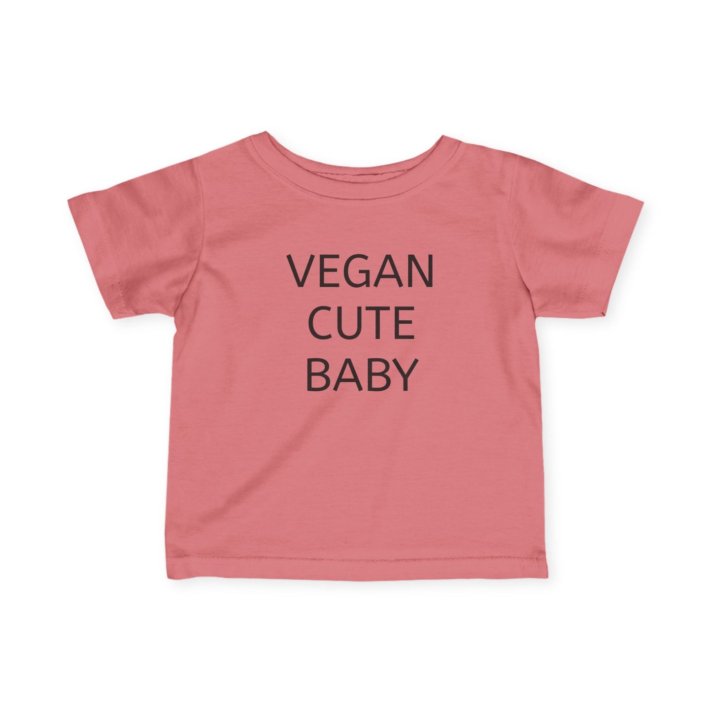 Vegan Baby Tee, Cute Infant T-Shirt, Organic Cotton Toddler Shirt, Eco - Friendly Baby Gift, Baby Shower Present - Vegan America