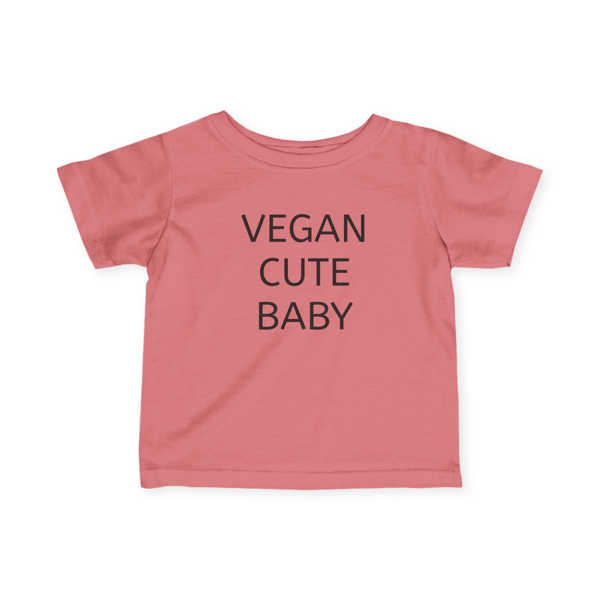 Vegan Baby Tee, Cute Infant T-Shirt, Organic Cotton Toddler Shirt, Eco - Friendly Baby Gift, Baby Shower Present - Vegan America
