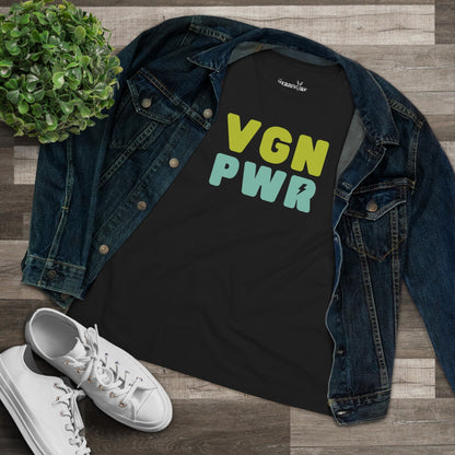 Vegan Power - Women's Style B&C 6400 - Vegan America