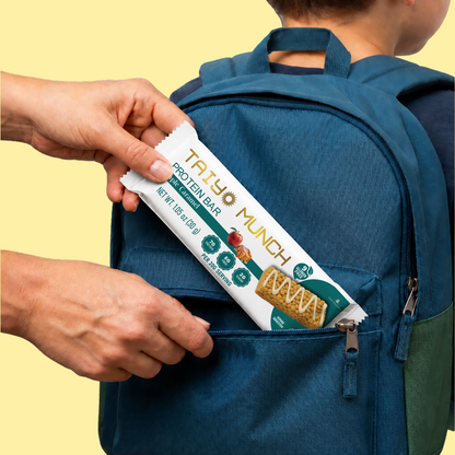 Taiyo Munch - Vegan, GF, Allergen-Free, Kosher Protein Bars - 12-Pack