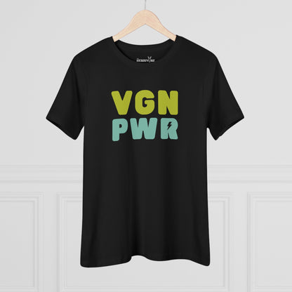 Vegan Power - Women's Style B&C 6400 - Vegan America