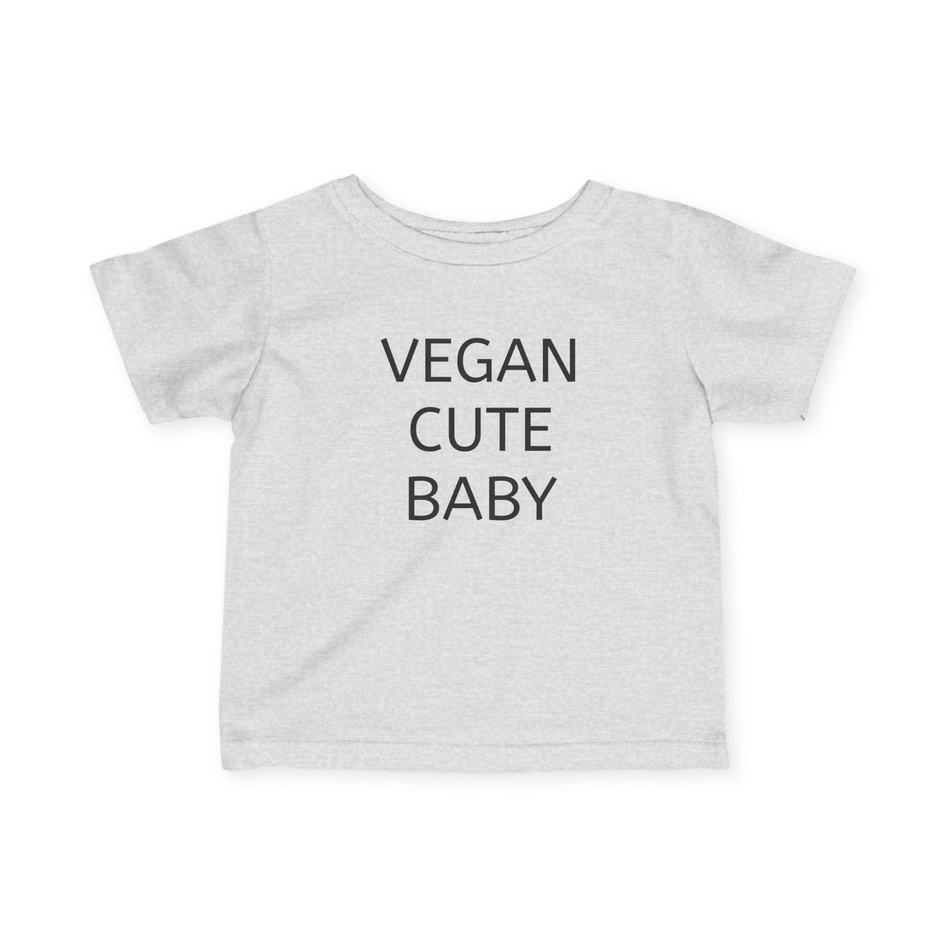 Vegan Baby Tee, Cute Infant T-Shirt, Organic Cotton Toddler Shirt, Eco - Friendly Baby Gift, Baby Shower Present - Vegan America