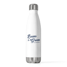 Beans & Greens - 20oz Insulated Water Bottle - Vegan America