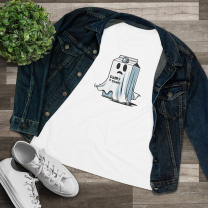 Dairy is Scary - Women's Style B&C 6400 - Vegan America