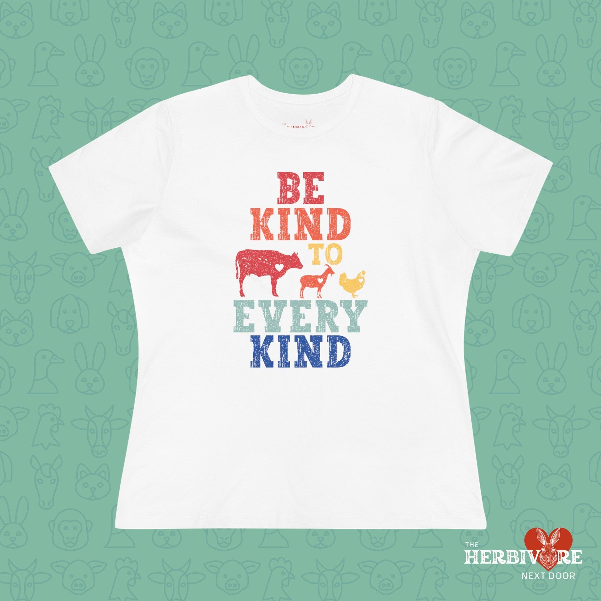 Be Kind To Every Kind - Women's Style B&C 6400 - Vegan America