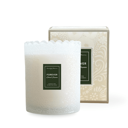 Forever Eternal Jasmine Natural Candle 8oz Kaia Collection - Vegan America