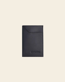 Persimmon slim card holder - Black