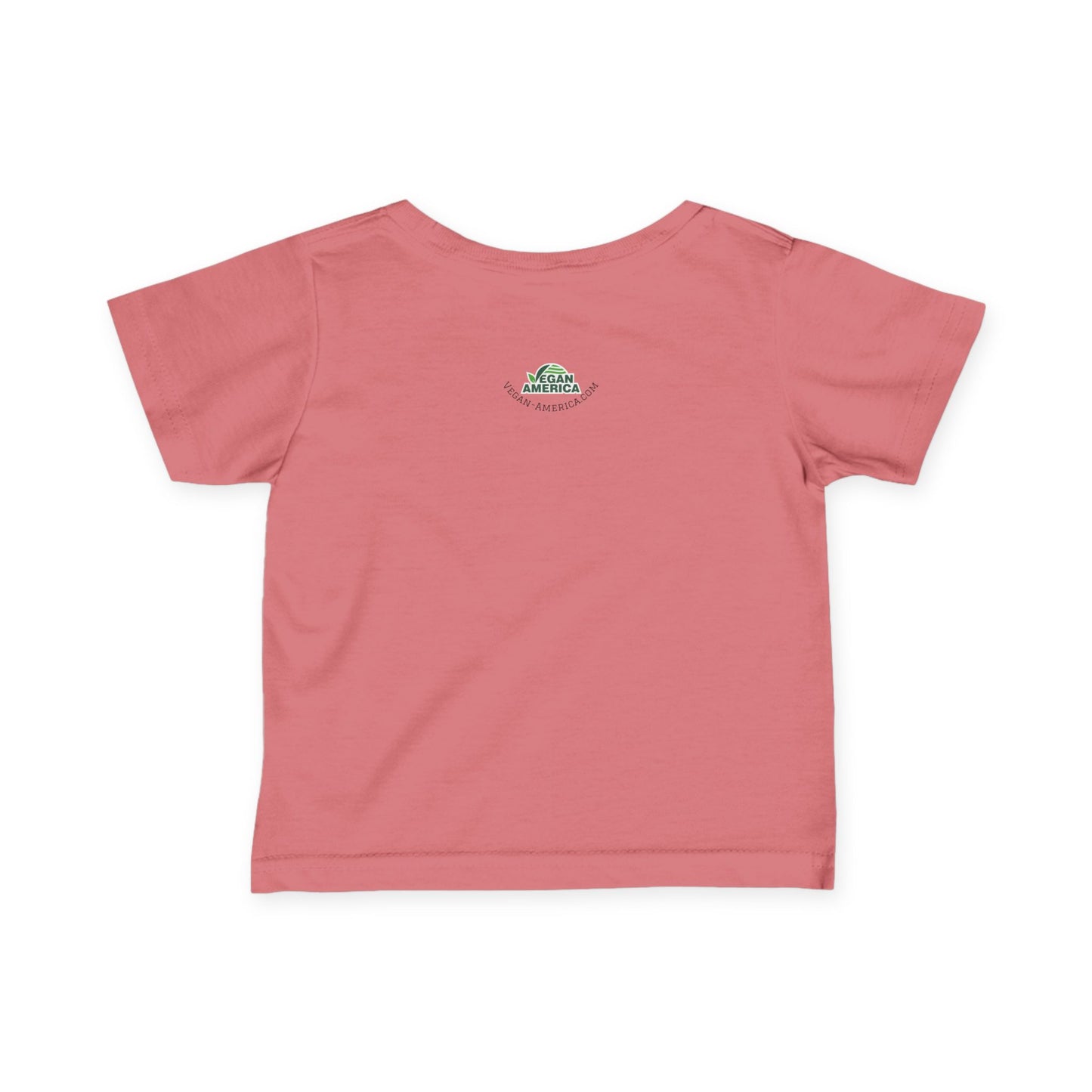 Vegan Baby Tee, Cute Infant T-Shirt, Organic Cotton Toddler Shirt, Eco - Friendly Baby Gift, Baby Shower Present - Vegan America