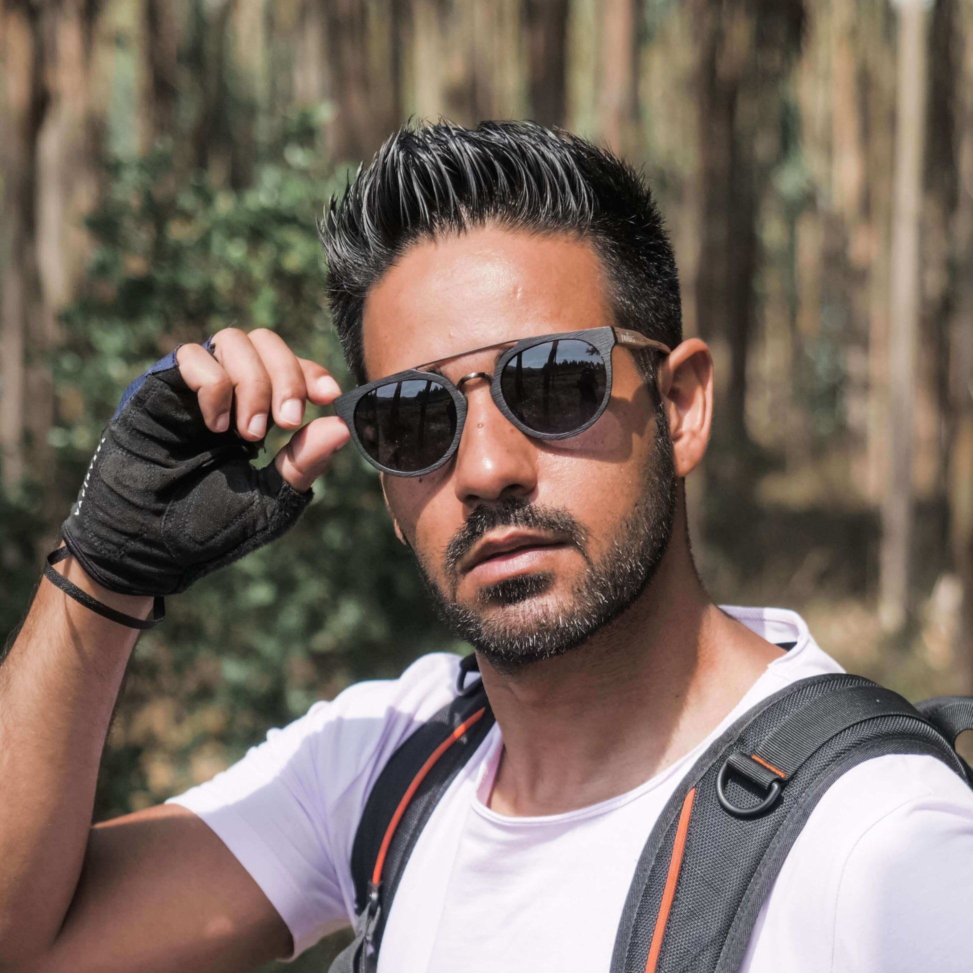 The Shiva - Wooden Sunglasses - Vegan America