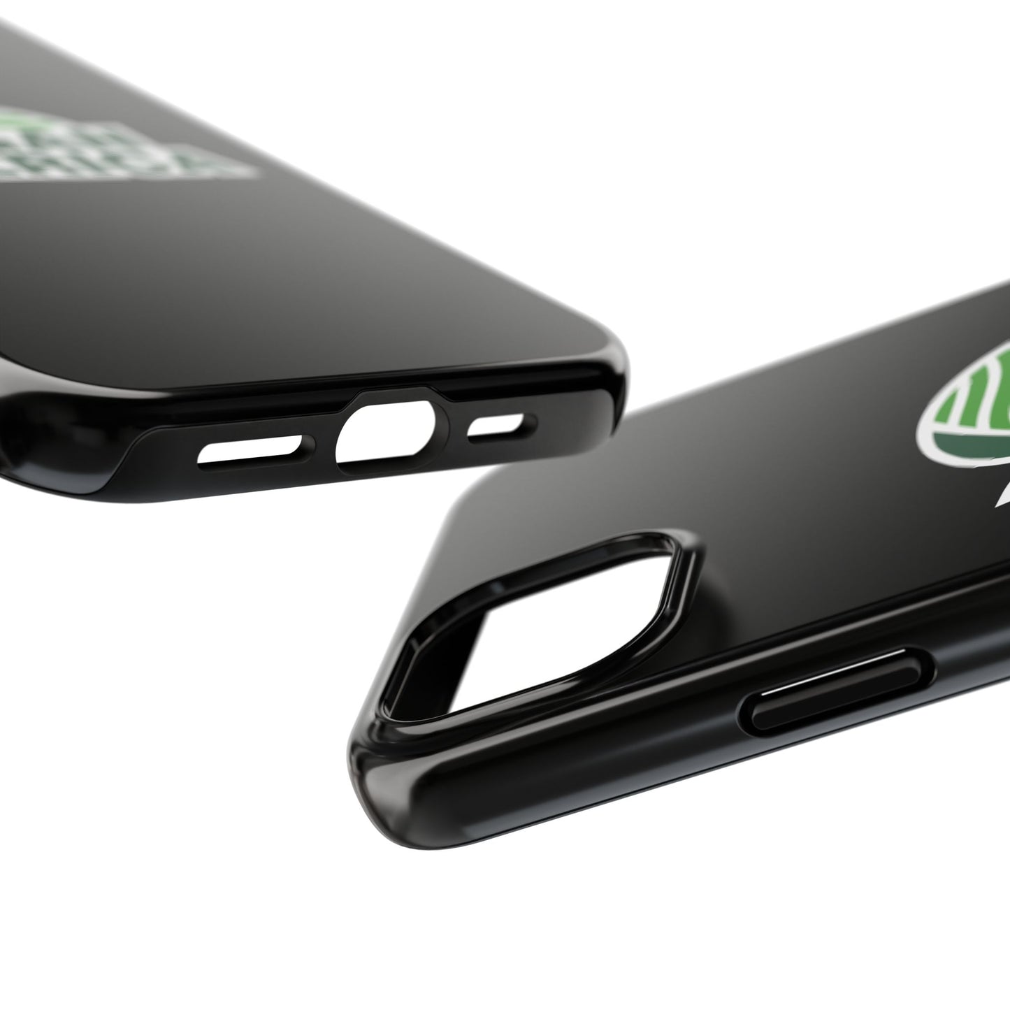 Vegan America Tough Phone Case — Green Leaf Vegan Pride Protective Cover - Vegan America