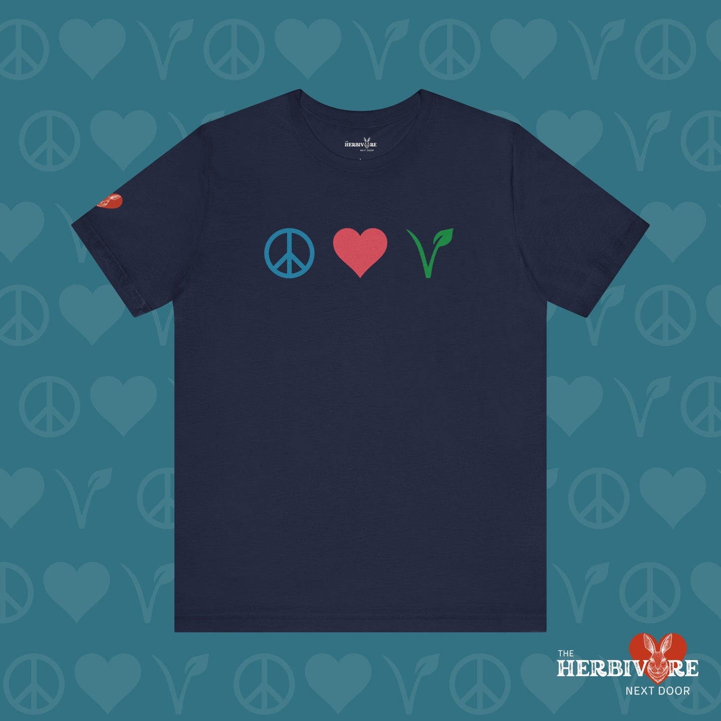 Peace Love Vegan - Unisex - Vegan America