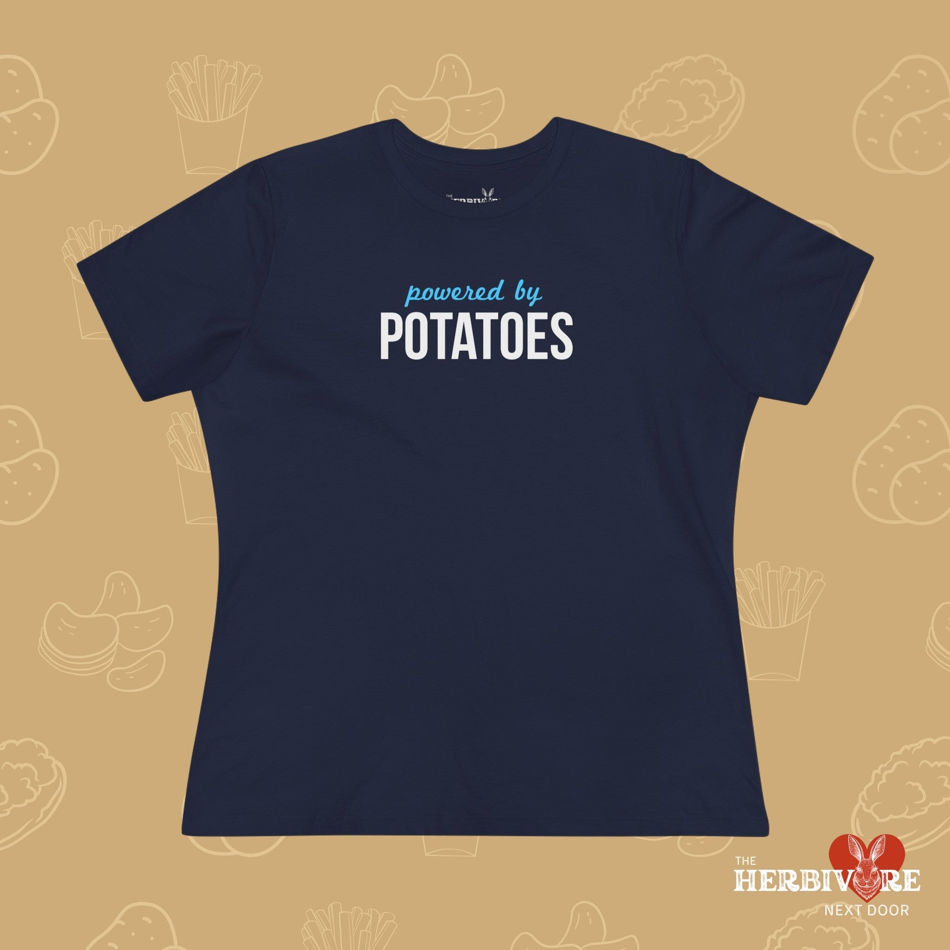 Powered by Potatoes - Women's Style T-Shirt - Vegan America