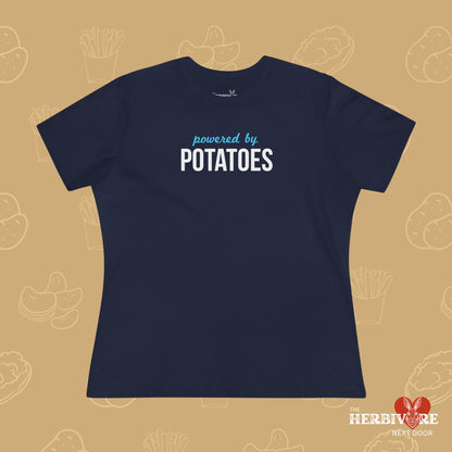 Powered by Potatoes - Women's Style T-Shirt - Vegan America