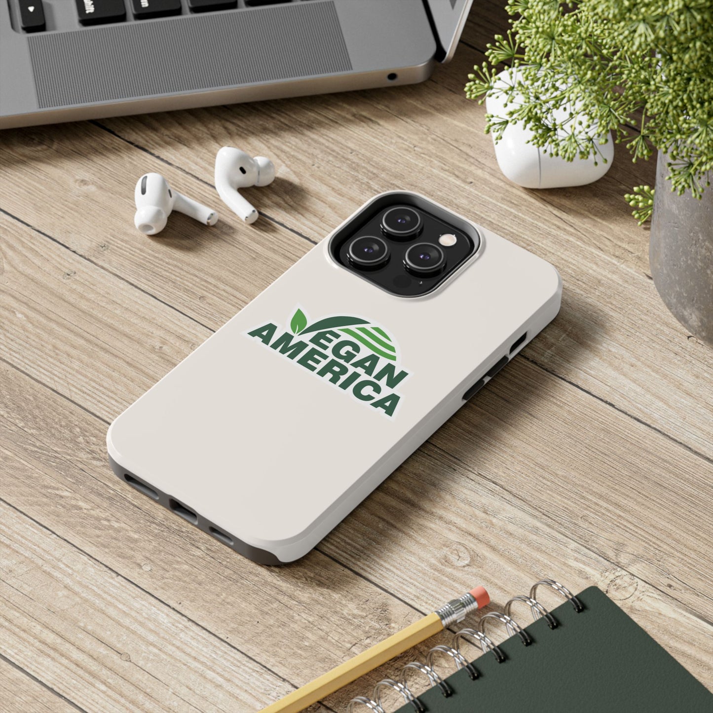 Vegan America Tough Phone Case - Vegan America