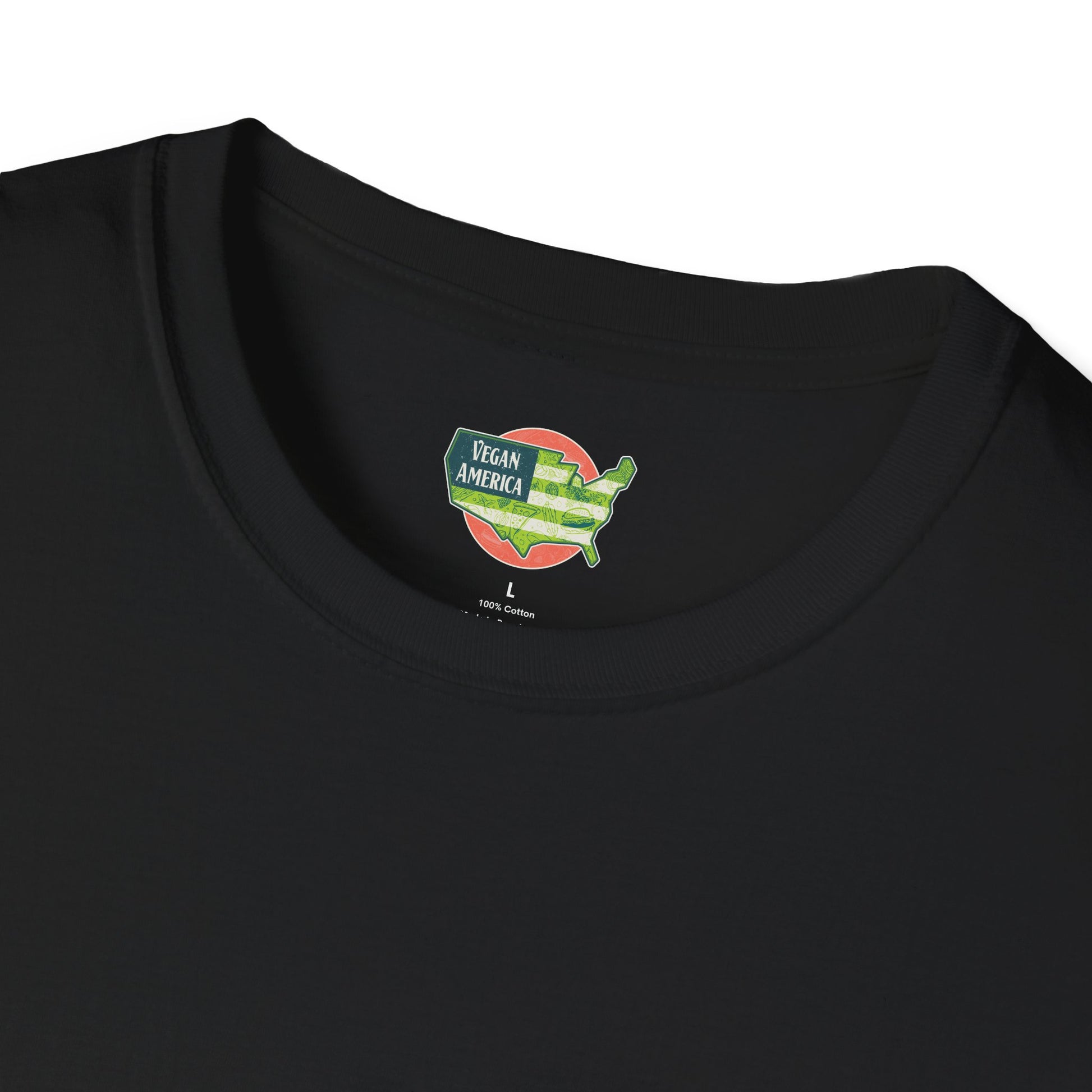 Unisex Vegan America T-Shirt, Eco - Friendly Apparel, Plant - Based Lifestyle Shirt, Perfect Gift for Vegans, Animal Rights Awareness Wear - Vegan America