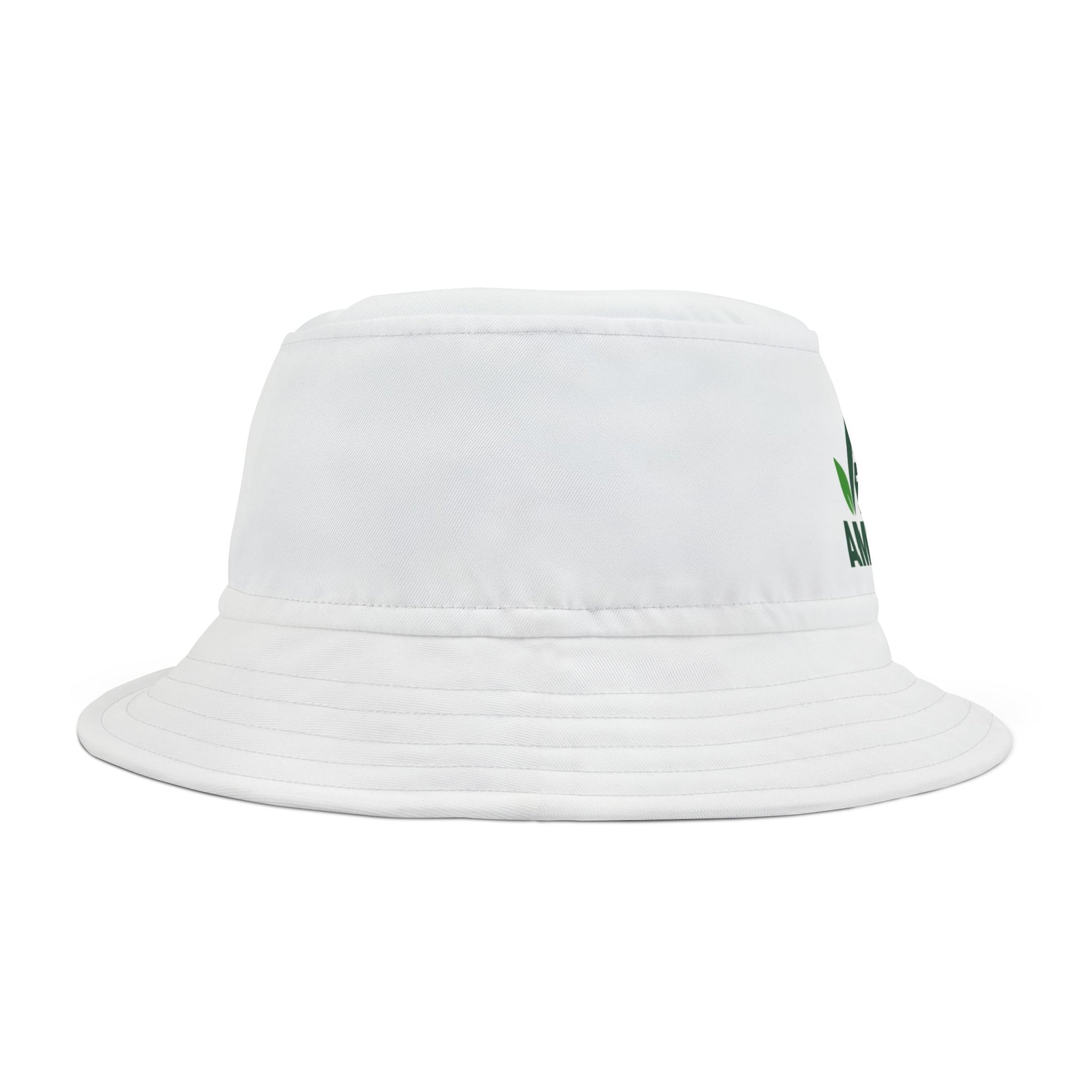 Vegan America Bucket Hat | Home of the Plant - Based | Summer Accessory, Outdoor Hat, Gift for Vegans, Eco - Friendly Fashion - Vegan America