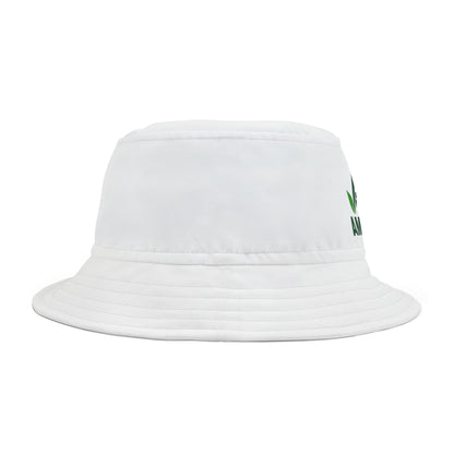 Vegan America Bucket Hat | Home of the Plant - Based | Summer Accessory, Outdoor Hat, Gift for Vegans, Eco - Friendly Fashion - Vegan America