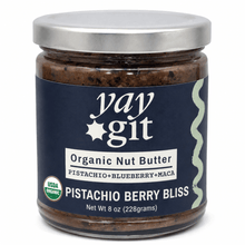 Pistachio Berry Bliss - Pistachio Blueberry Maca Butter - Vegan America