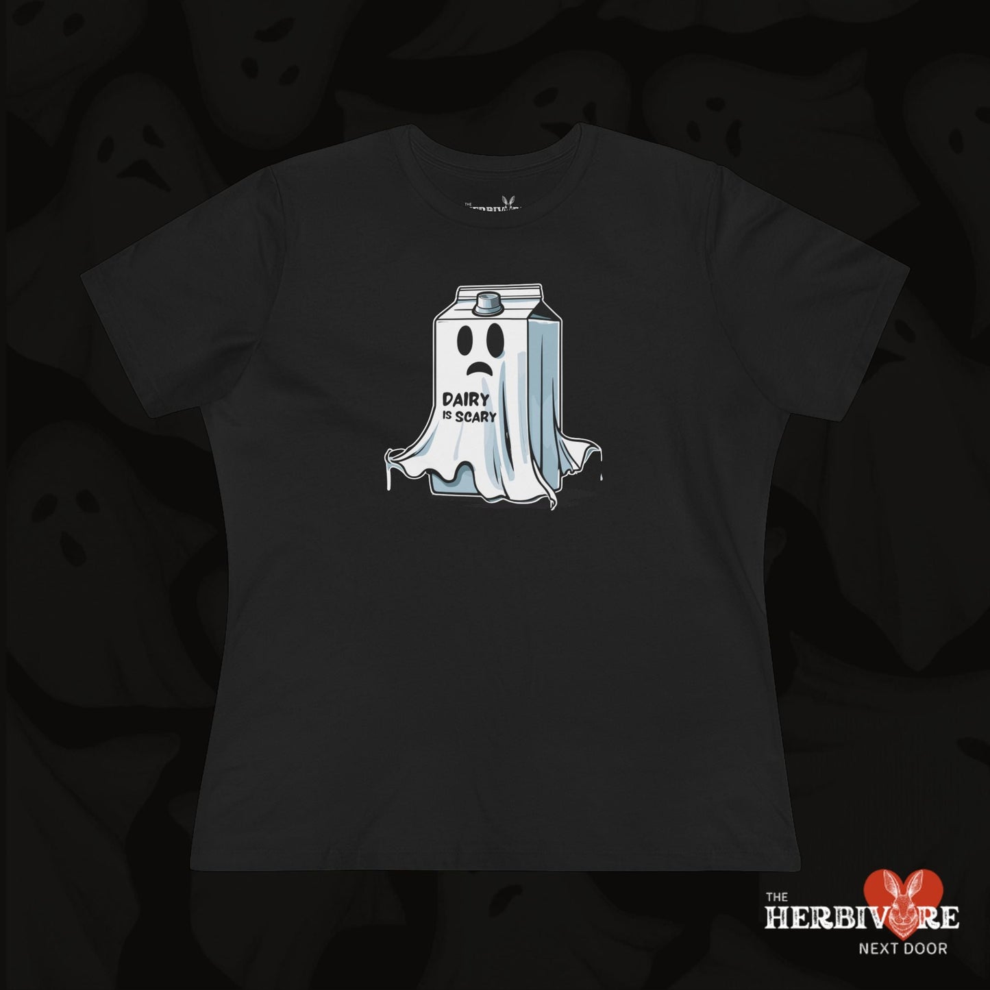 Dairy is Scary - Women's Style B&C 6400 - Vegan America