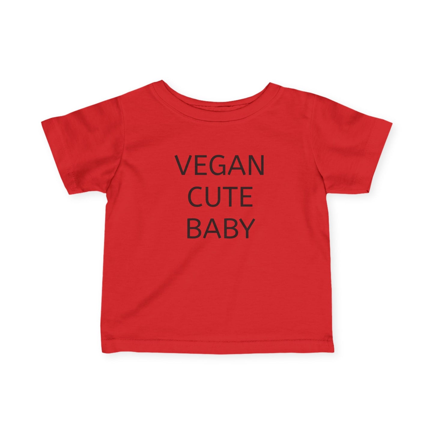 Vegan Baby Tee, Cute Infant T-Shirt, Organic Cotton Toddler Shirt, Eco - Friendly Baby Gift, Baby Shower Present - Vegan America
