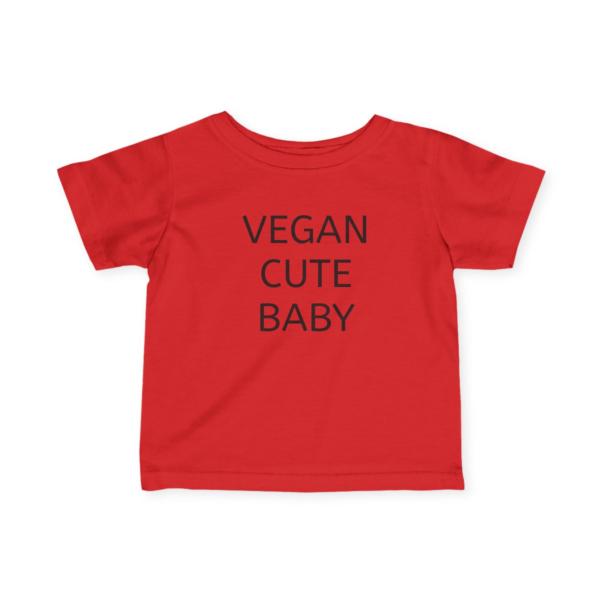 Vegan Baby Tee, Cute Infant T-Shirt, Organic Cotton Toddler Shirt, Eco - Friendly Baby Gift, Baby Shower Present - Vegan America