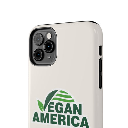 Vegan America Tough Phone Case - Vegan America