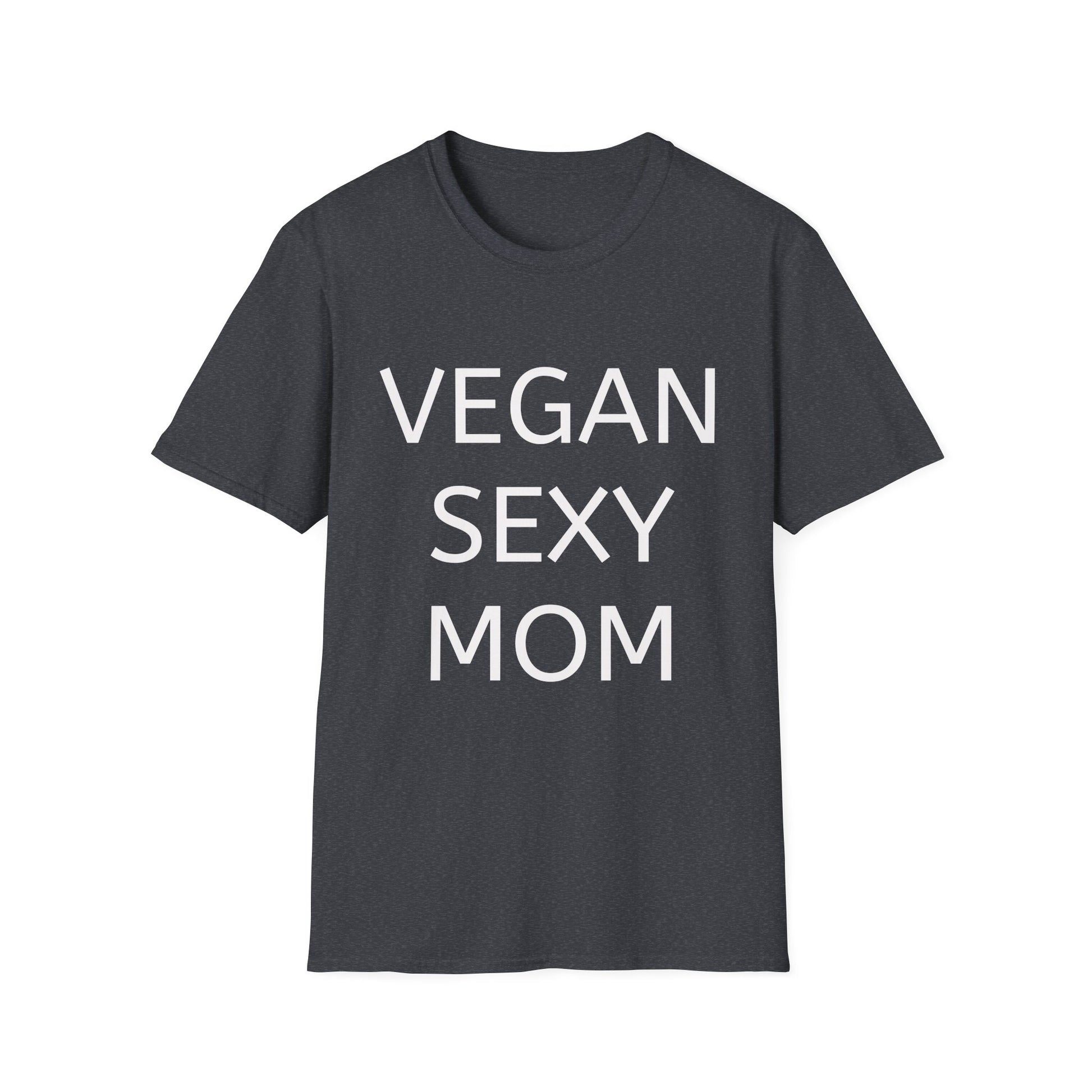 Vegan Sexy Mom T-Shirt | Casual Wear, Gift for Moms, Eco - Friendly Fashion, Funny Tee, Plant - Based Lifestyle - Vegan America