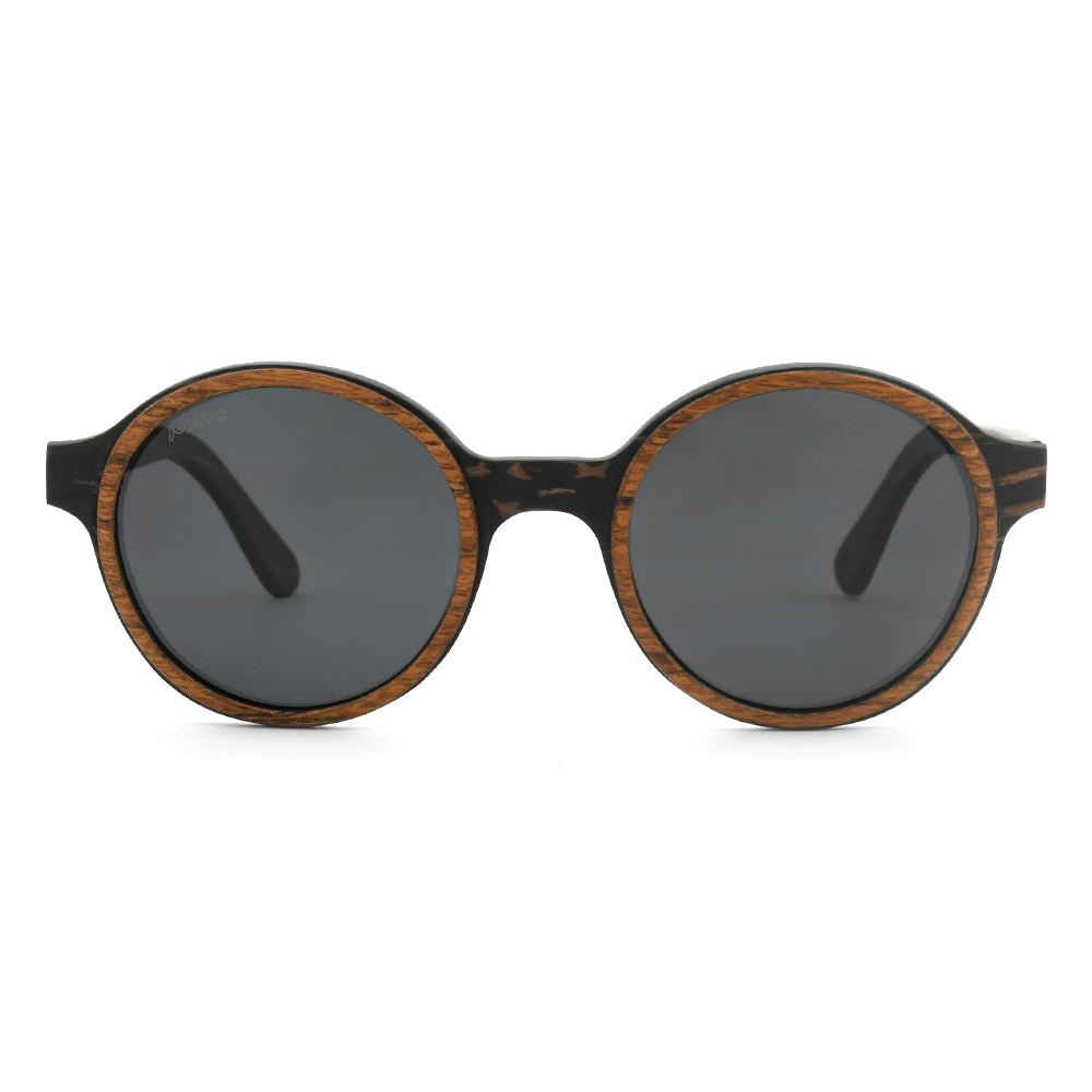 Pepe – Iconic Round Wood Sunglasses - Vegan America