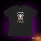 Eating Animals is Creepy - Women's Style B&C 6400 - Vegan America