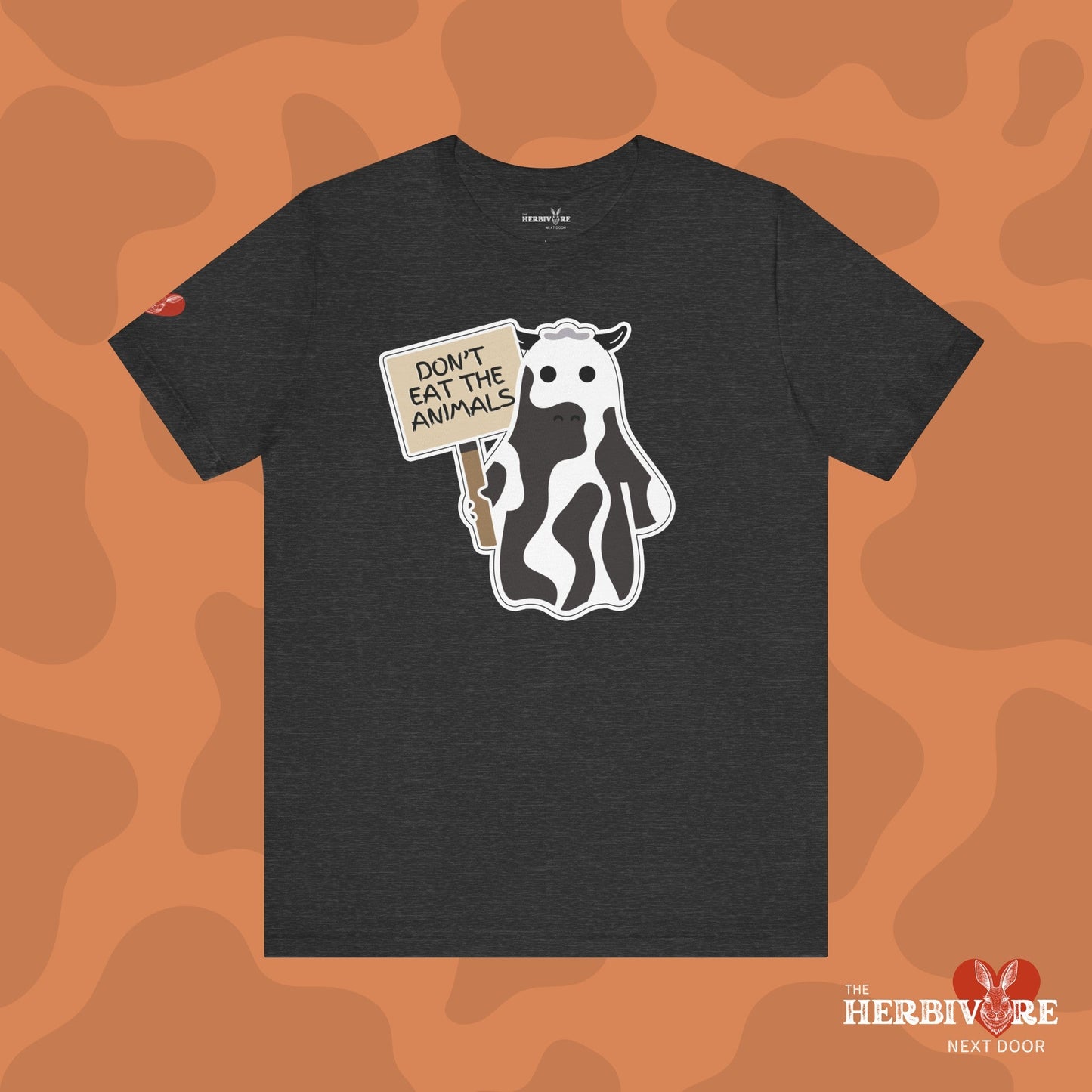 Ghost Cow Dont Eat The Animals - Unisex - Vegan America