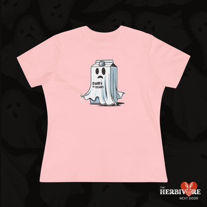 Dairy is Scary - Women's Style B&C 6400 - Vegan America