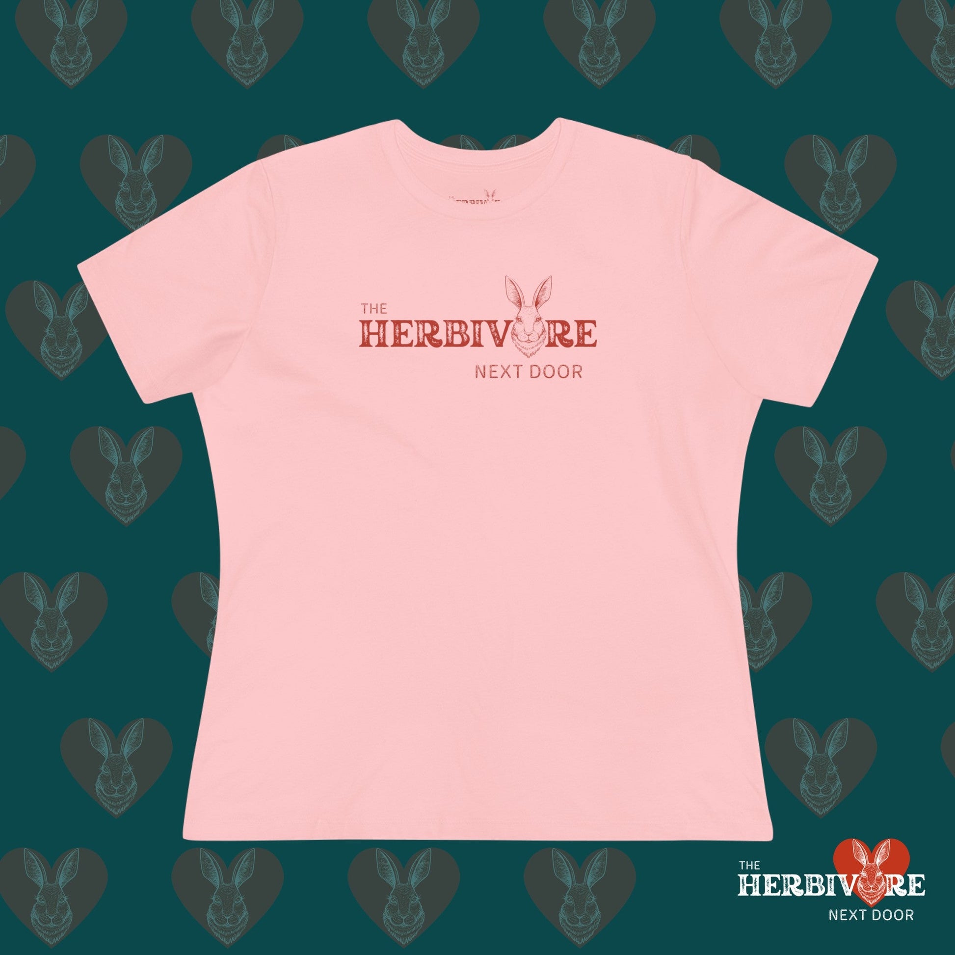 The Herbivore Next Door - Women's Style B&C 6400 - Vegan America