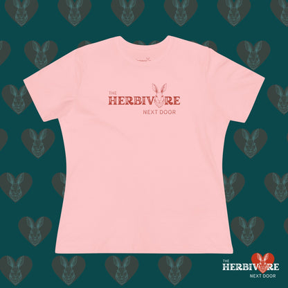 The Herbivore Next Door - Women's Style B&C 6400 - Vegan America